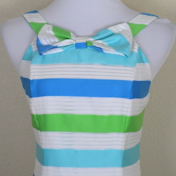 Lilly Pulitzer Striped Henley Dress 2 - Picture 2 of 8